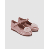 Mayoral Girls Pink Patent Dolly Shoe
